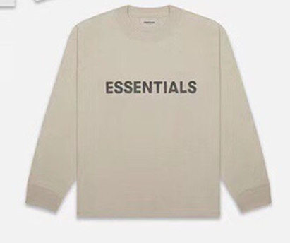 [Big & Tall for weights up to 220 lbs]1:1 quality version essentials long sleeves 5 colors (With 2021 new plastic bags)