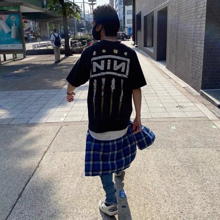NIN vintage tee Travis Scoot Jerry Lorenzo