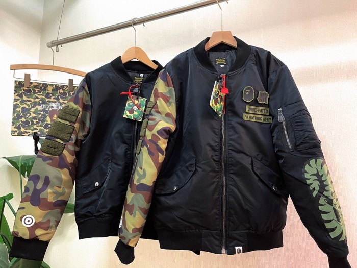[Buy more Save more]Bape  shark camo green jacket 2 colors