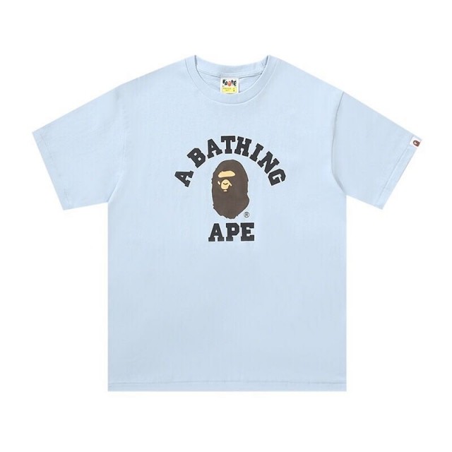 [50% Off]A Bathing Ape Bape Bape man head letter print couple t-shirt 4 colors 16822948