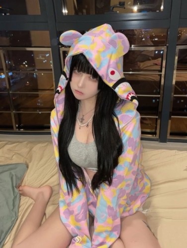 [Buy more Save more] Bape colorful bear camo shark hoodie