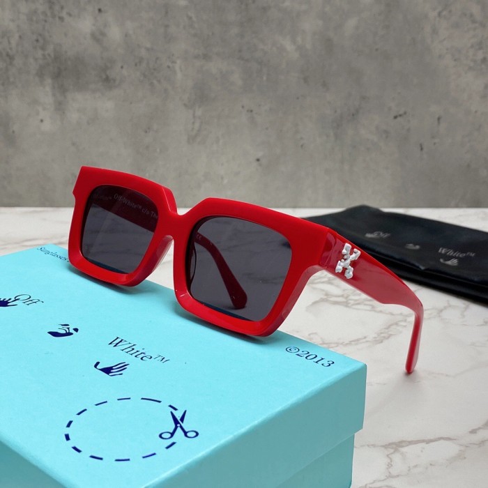 [buy more save more]1:1 quality Off white single logo glasses/ sun glasses 10 colors (with og packing)