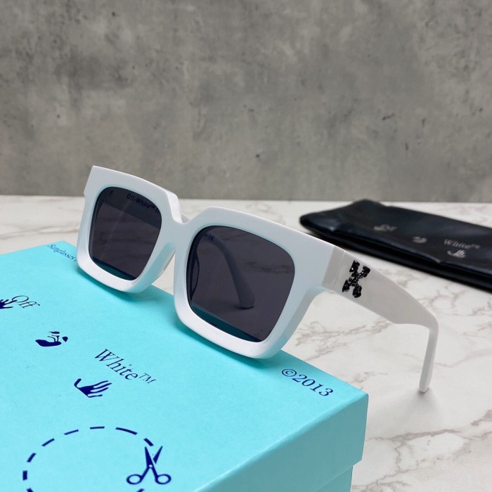 [buy more save more]1:1 quality Off white single logo glasses/ sun glasses 10 colors (with og packing)