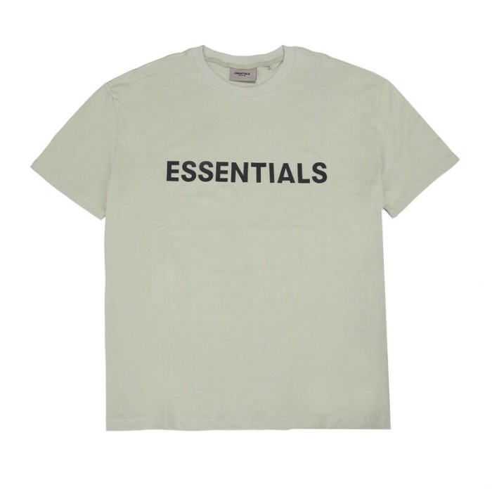 [buy more save more] 1:1 quality version Fear of God Fog ESSENTIALS 21ss classic tee 8 colors (With 2021 new plastic bag)