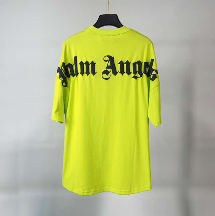 Palm angels foaming printing logo tee