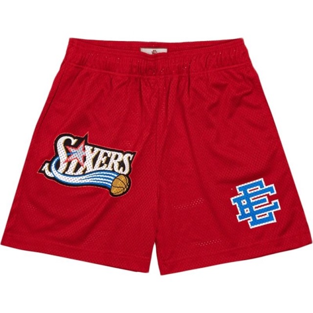 [50% Off]Eric Emanuel Sixers logo shorts 8 colors 16823385