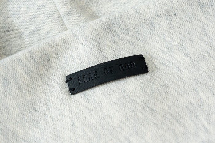 [Buy More Save More]1:1 quality version Fear of God 7th Collection flocking red FG logo hoodie