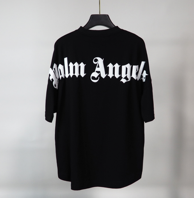 Palm angels foaming printing logo tee