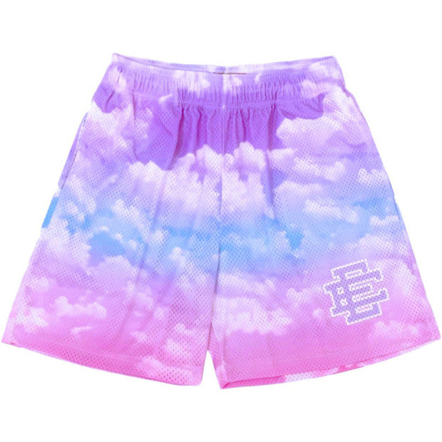  Eric Emanuel iridescent cloud shorts 2 colors