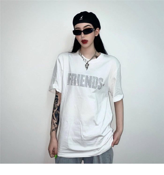 Vlone crystal logo tee 2 colors