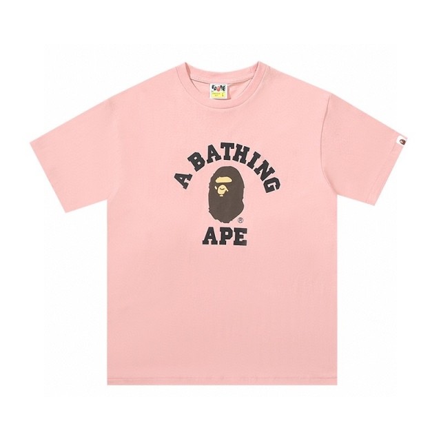 [50% Off]A Bathing Ape Bape Bape man head letter print couple t-shirt 4 colors 16822948