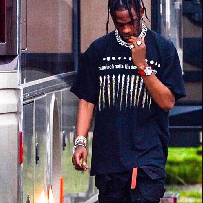 NIN vintage tee Travis Scoot Jerry Lorenzo