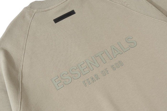 [50% Off]Fear Of God (Essentials) 1:1 quality version Fear of God ESSENTIALS 21FW back logo sweatshirt 5 colors 16823482