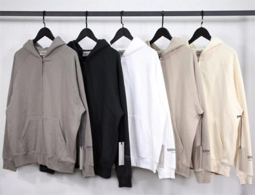 [buy more save more]  1:1 quality version essentials zip hoodie 5 colors (With 2021 new plastic bags)