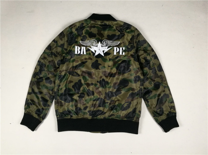 [Buy more Save more]1:1 quality version Bape camo ma-1