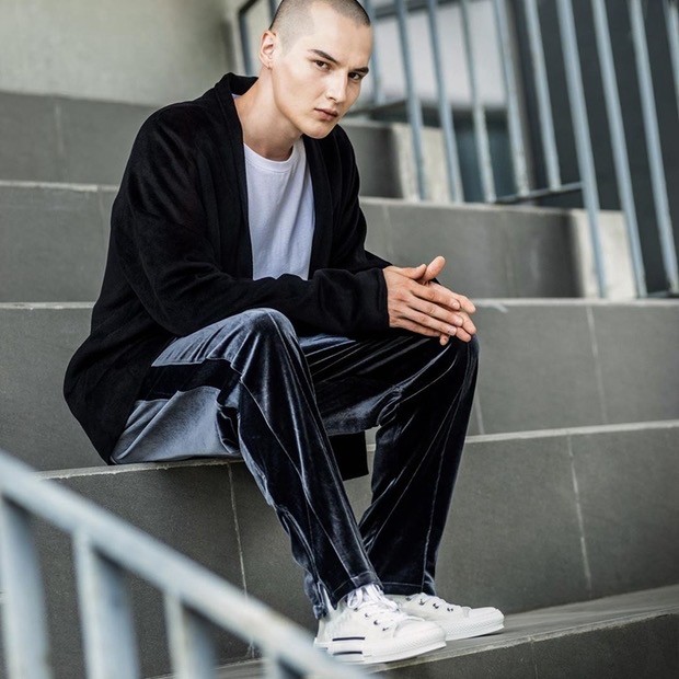 [Buy more Save more]Street style velvet pants black brown