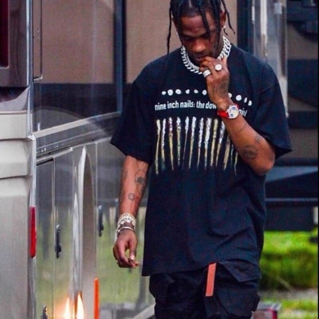 NIN vintage tee Travis Scoot Jerry Lorenzo