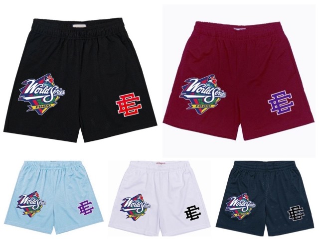  Eric Emanuel World Series EE logo shorts 11 colors