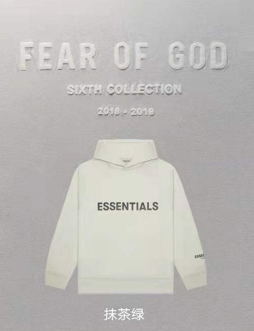 [50% Off]  1:1 quality version essentials hoodie 8 colors (With 2021 new plastic bags)