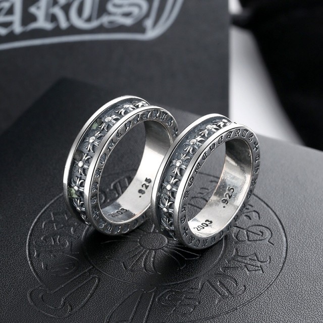 [Buy More Save More] Small Cross logo ring with packing