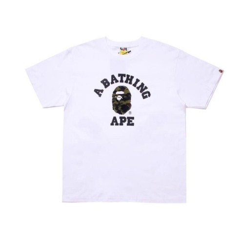 [50% Off]Bape Camouflage Little Ape Head Text Print Short Sleeve