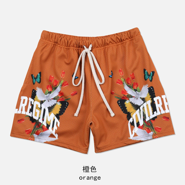  Civilregime mesh shorts