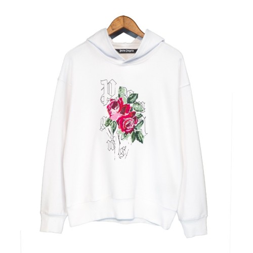 [50% Off]Palm Angels Nice to see a rose Hoodie 16823927