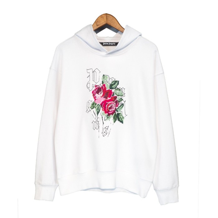 [Buy more Save more]Palm Angels Nice to see a rose Hoodie