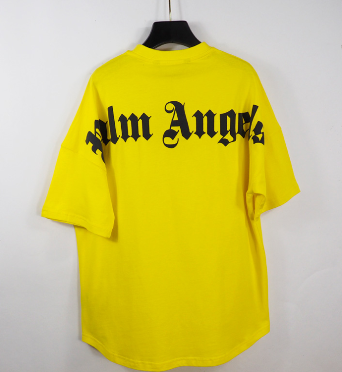 Palm angels foaming printing logo tee
