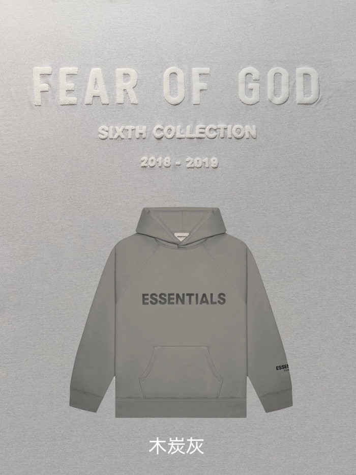 [50% Off]  1:1 quality version essentials hoodie 8 colors (With 2021 new plastic bags)