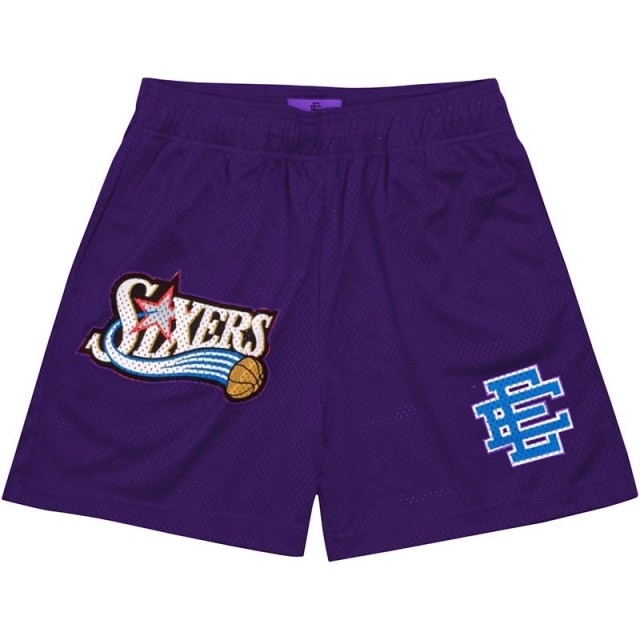 [50% Off]Eric Emanuel Sixers logo shorts 8 colors 16823385