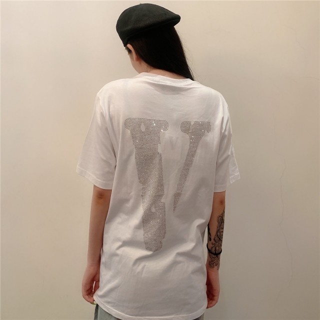 Vlone crystal logo tee 2 colors