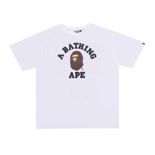 [50% Off]A Bathing Ape Bape Bape man head letter print couple t-shirt 4 colors 16822948