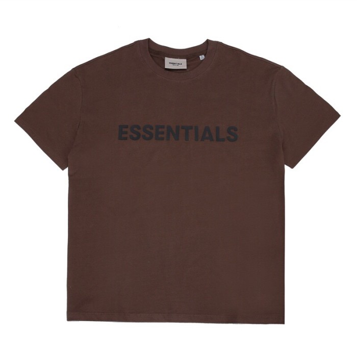[buy more save more] 1:1 quality version Fear of God Fog ESSENTIALS 21ss classic tee 8 colors (With 2021 new plastic bag)