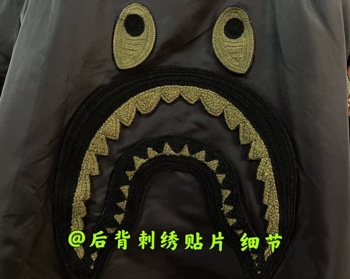 [Buy more Save more]Bape  shark camo green jacket 2 colors
