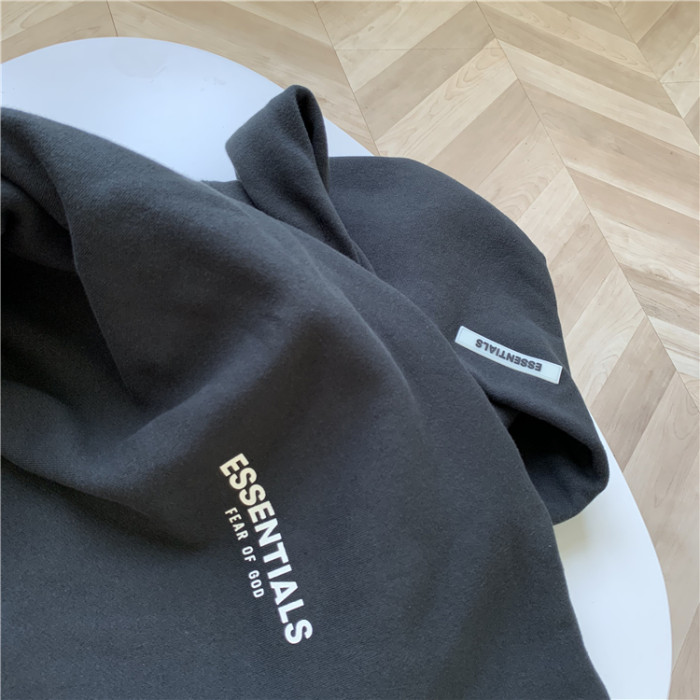 1:1 quality version Fear Of God fog Flower hoodie Black White