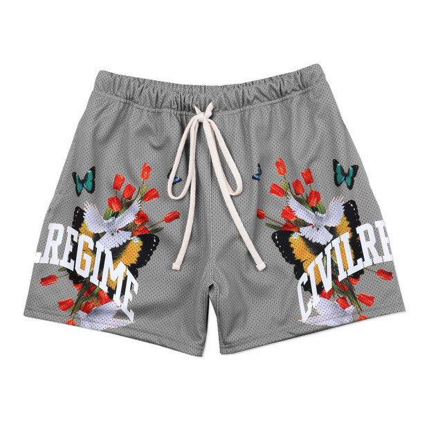 Civilregime mesh shorts