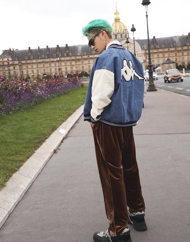 [Buy more Save more]Street style velvet pants black brown