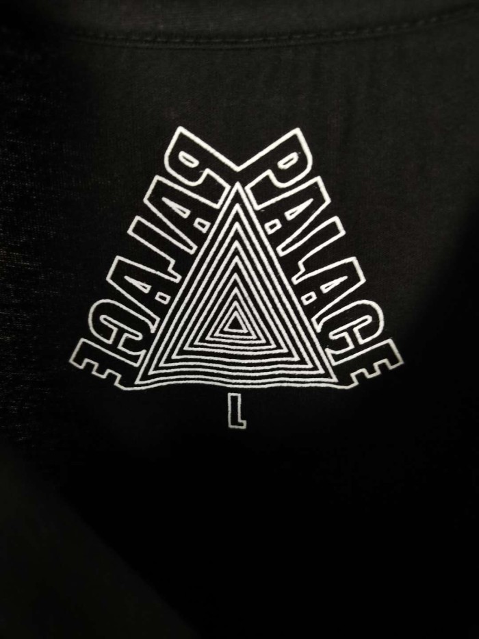 [Buy more Save more]PALACE 16SS TRI FIRE long sleeve tee black white
