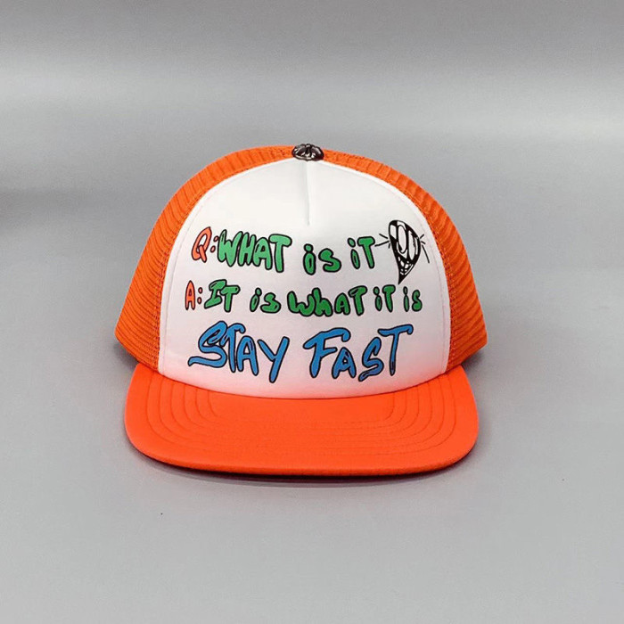Color matching mesh cap 5 colors