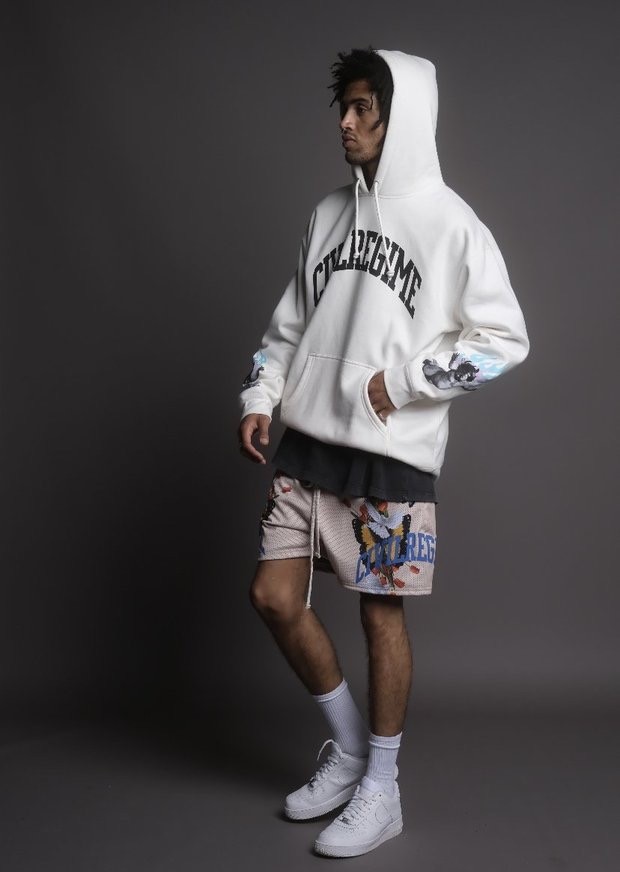  Civilregime mesh shorts