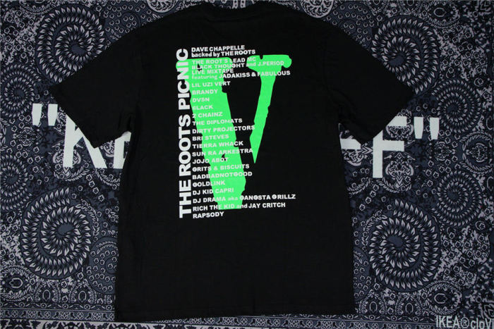 Vlone Roots Picnic Limited T-Shirt Black