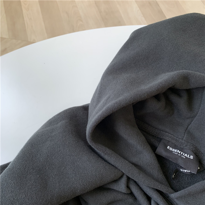 1:1 quality version Fear Of God fog Flower hoodie Black White