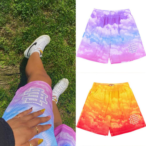 Eric Emanuel iridescent cloud shorts 2 colors