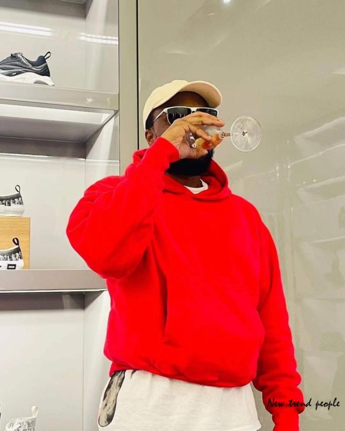 [Buy more Save more]Yeezy pure color oversized hoodie 5 colors