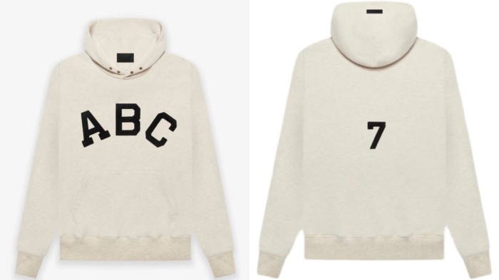 1:1 quality version  7th Collection 21FW ABC 7 hoodie