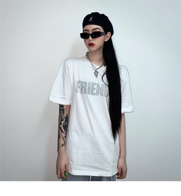 Vlone crystal logo tee 2 colors