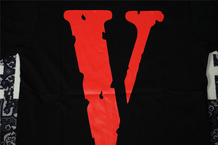 Vlone White Red Logo T-Shirts