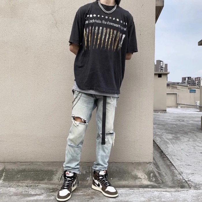 NIN vintage tee Travis Scoot Jerry Lorenzo