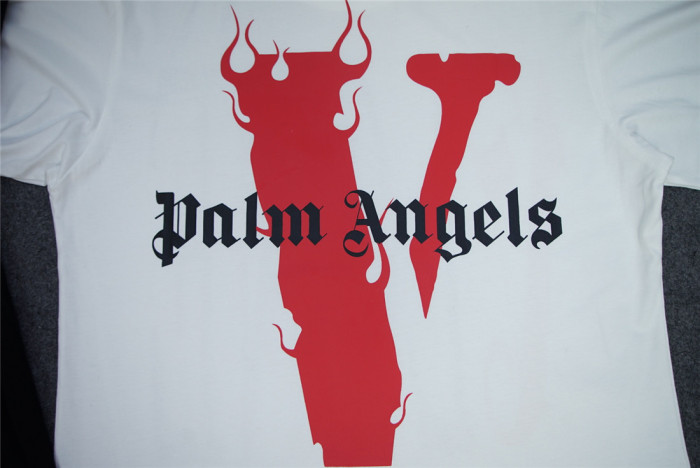 [buy more save more] Vlone x Palm Flame Tee White Black
